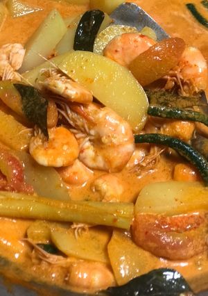 Foto resep Gulai udang dan kentang