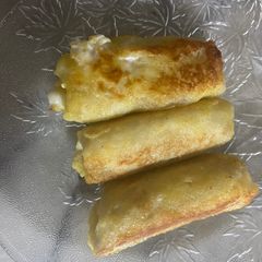 Bread chicken roll A picture of Bread chicken roll.
