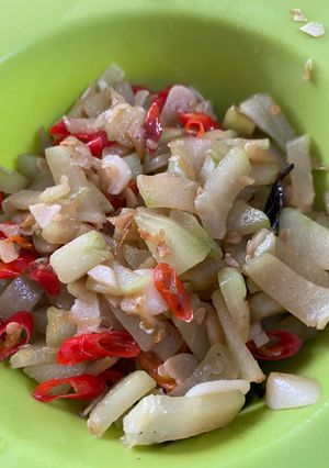 Foto resep Oseng labu siam/jipang
