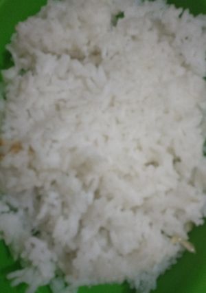 A picture of Plain boiled rice.