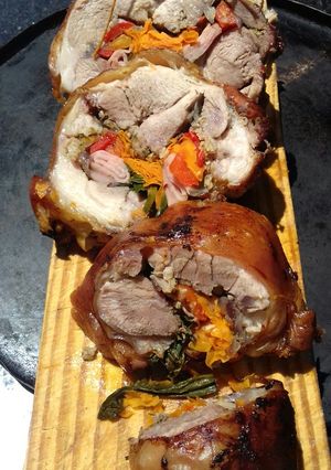 Una foto de Pata de Cerdo rellena