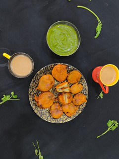 पोटैटो सैंडविच विथ चटनी पकौड़ा ❤️ रेसिपी मुख्य फोटो