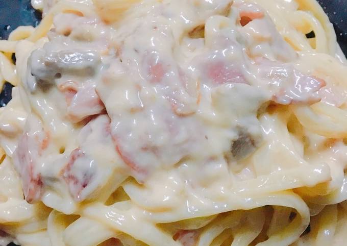 รูปหลักของสูตร สปาเก็ตตี้คาโบนาร่า Spaghetti Carbonara