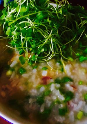 Hình của món Vườn rau cháo.