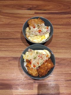 Foto resep Rice Bowl Ayam Crispy Telor Ceplok Sambal Matah