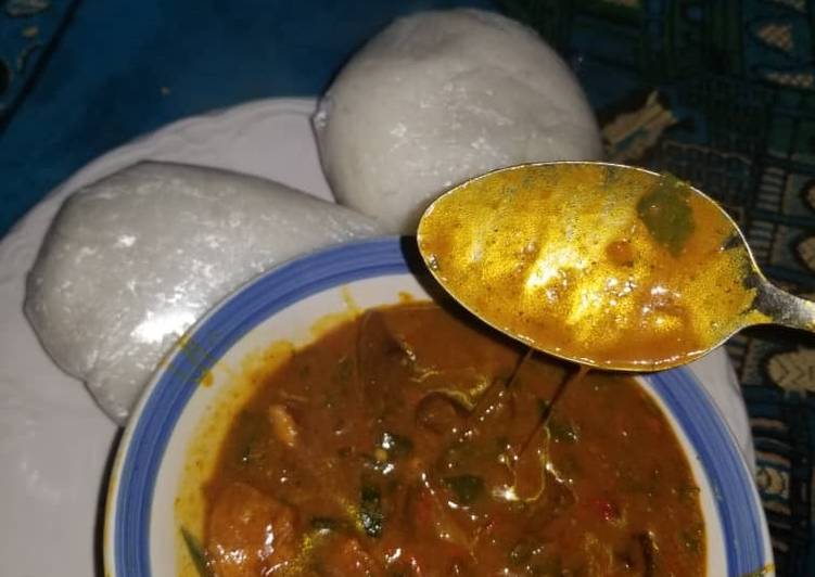 Recipe of Favorite Ogbono soup