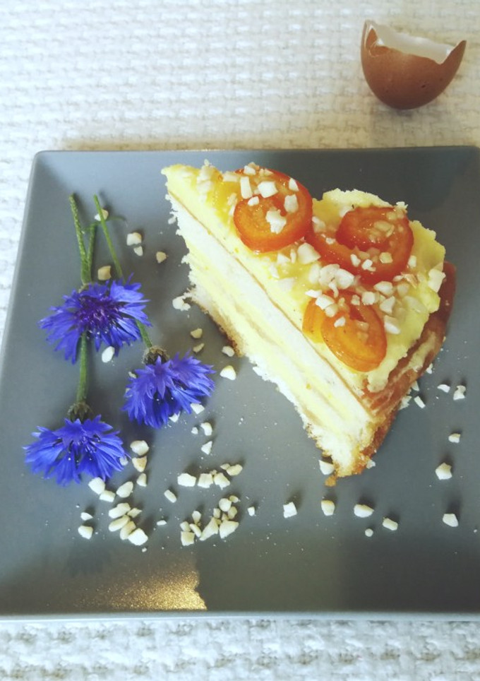 Una foto de Tarta  borracha rápida al aroma de naranja