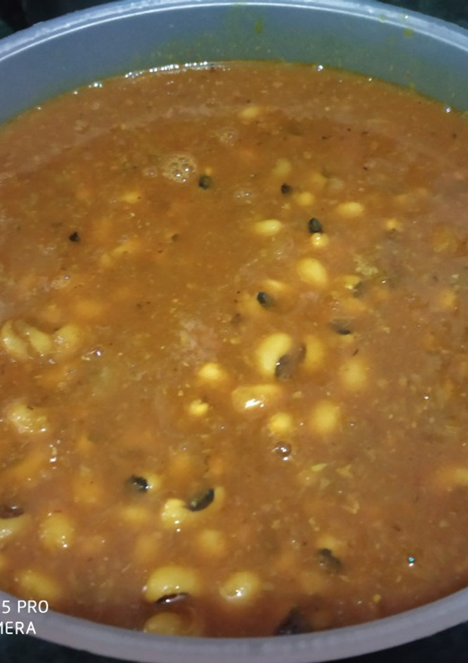 A picture of Lobia Curry.