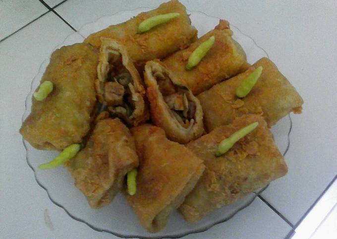 Risole Atit ( Risoles Ati ayam dan tempe)