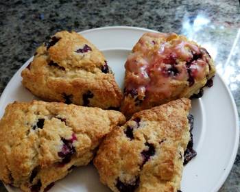 Fresh, Make Recipe Lemon blueberry scones  Restaurant Style