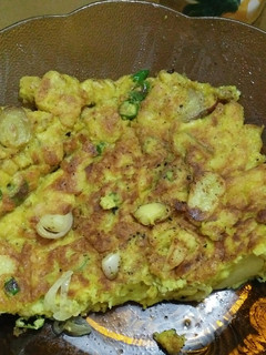 Foto resep Telor dadar tempe gurih