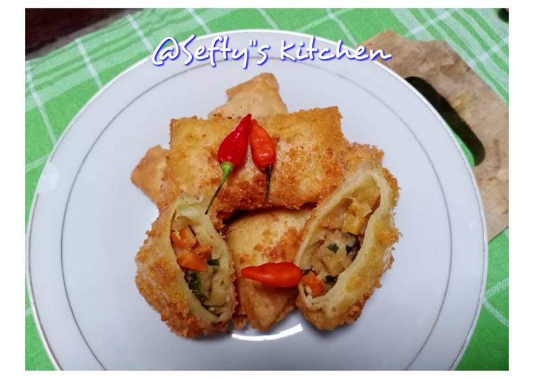 Langkah Mudah untuk Membuat 🌮Risoles Sayur Ayam Teriyaki🌮, Bisa Manjain Lidah