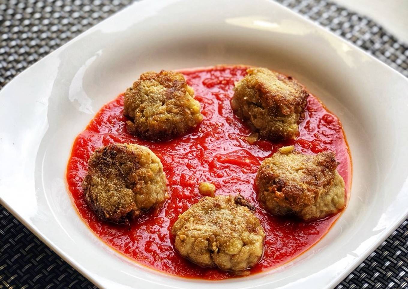 Albóndigas de berenjena