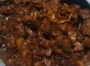 Gambar daging babi kecap