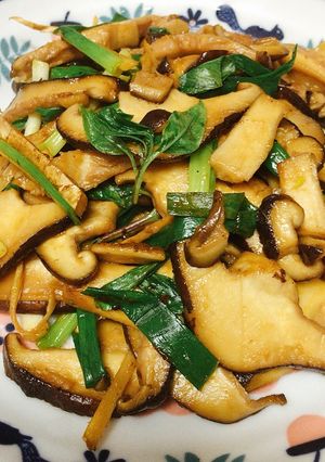 醬爆生香菇 的食譜成品照片