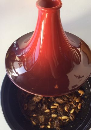 Una foto de Tajine de cordero con dátiles Medjoul