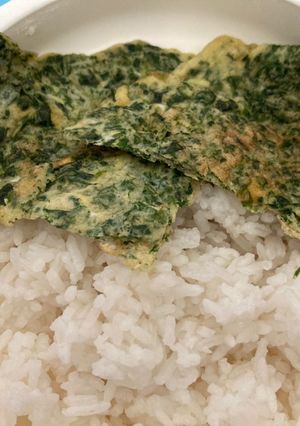 Foto resep Omellete bayam keju