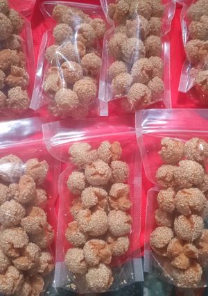 Foto resep Onde-onde ketawa mini