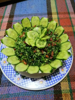صورة لوصفة اطيب تبولة