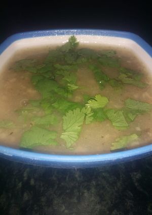 A picture of Oats Soup.