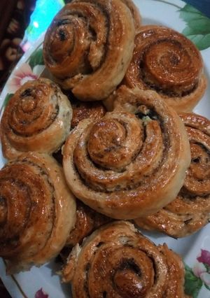 A picture of Cinnamon rolls.