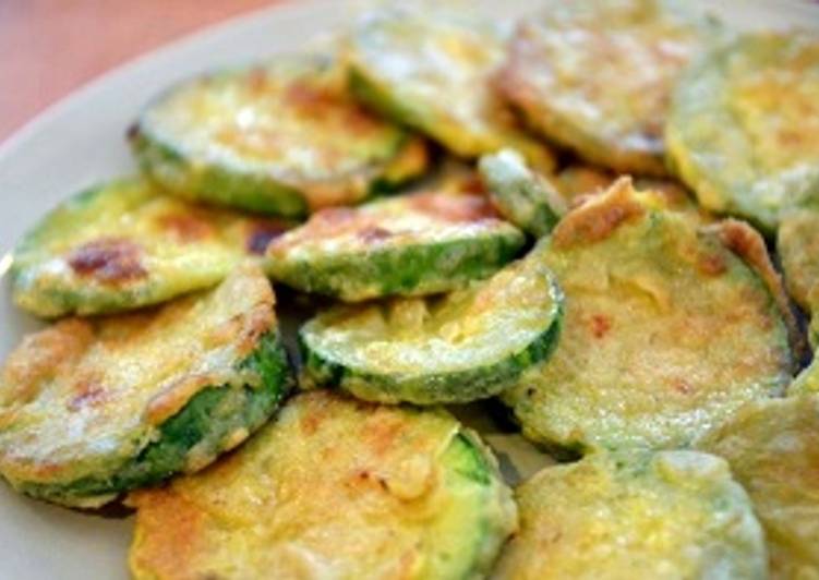 Hobakjeon (courgettes)