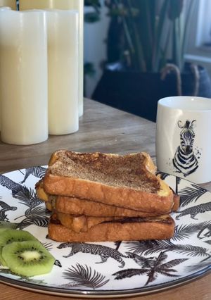 Une photo de 🍞Pain perdu brioché🍞
