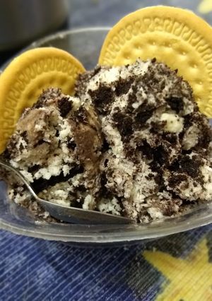 Una foto de Helado Oreo. 🍦🍦🍦
