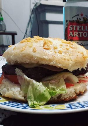 Una foto de Pan para hamburguesas