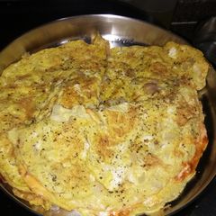 A picture of Spicy fiesta omelette.