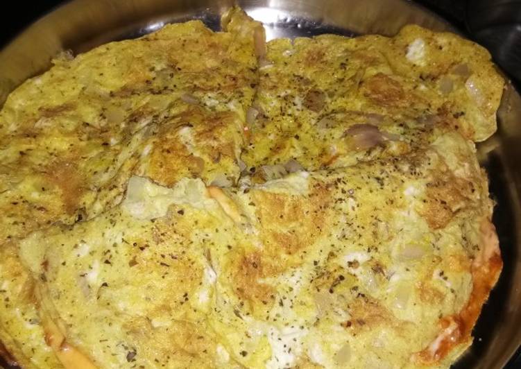 Easiest Way to Prepare Tasty Spicy fiesta omelette | This is Recipe So Popular You Must Attempt Now !!