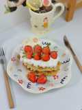 Strawberry Cream Croffle 🍓