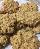 Cookies de avena y mantequilla de maní