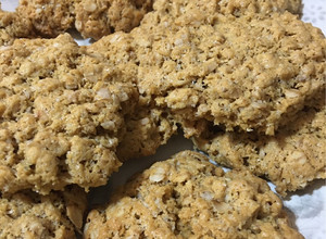 Una foto de Cookies de avena y mantequilla de maní