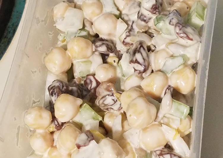 Recipe of Any-night-of-the-week Healthy Chickpea Salad