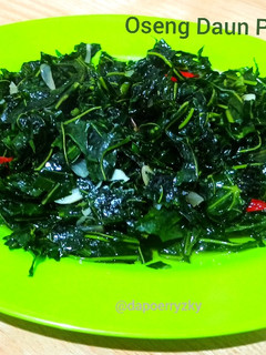 Foto resep Oseng Daun Pepaya Jepang