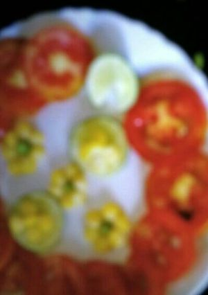 A picture of Salad decoration.