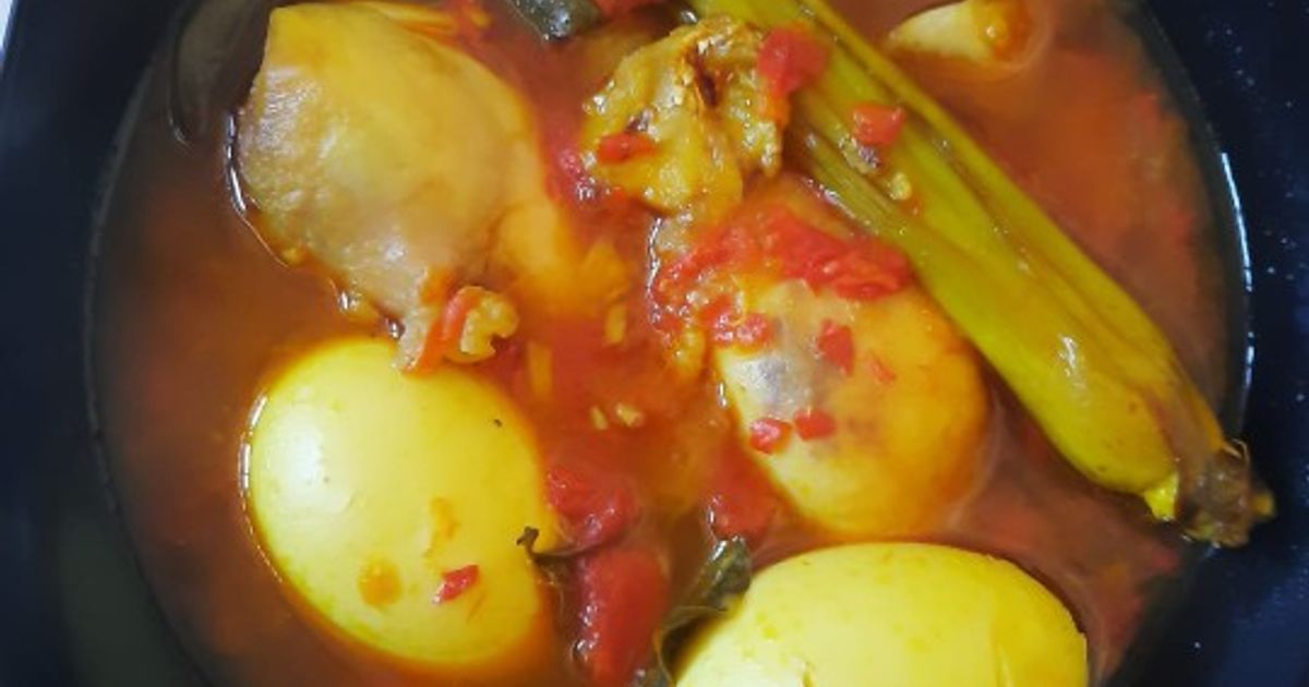 Telur Rica Rica Resep Rica Rica Ayam Telur oleh Fiqih Nur Aminah - Cookpad