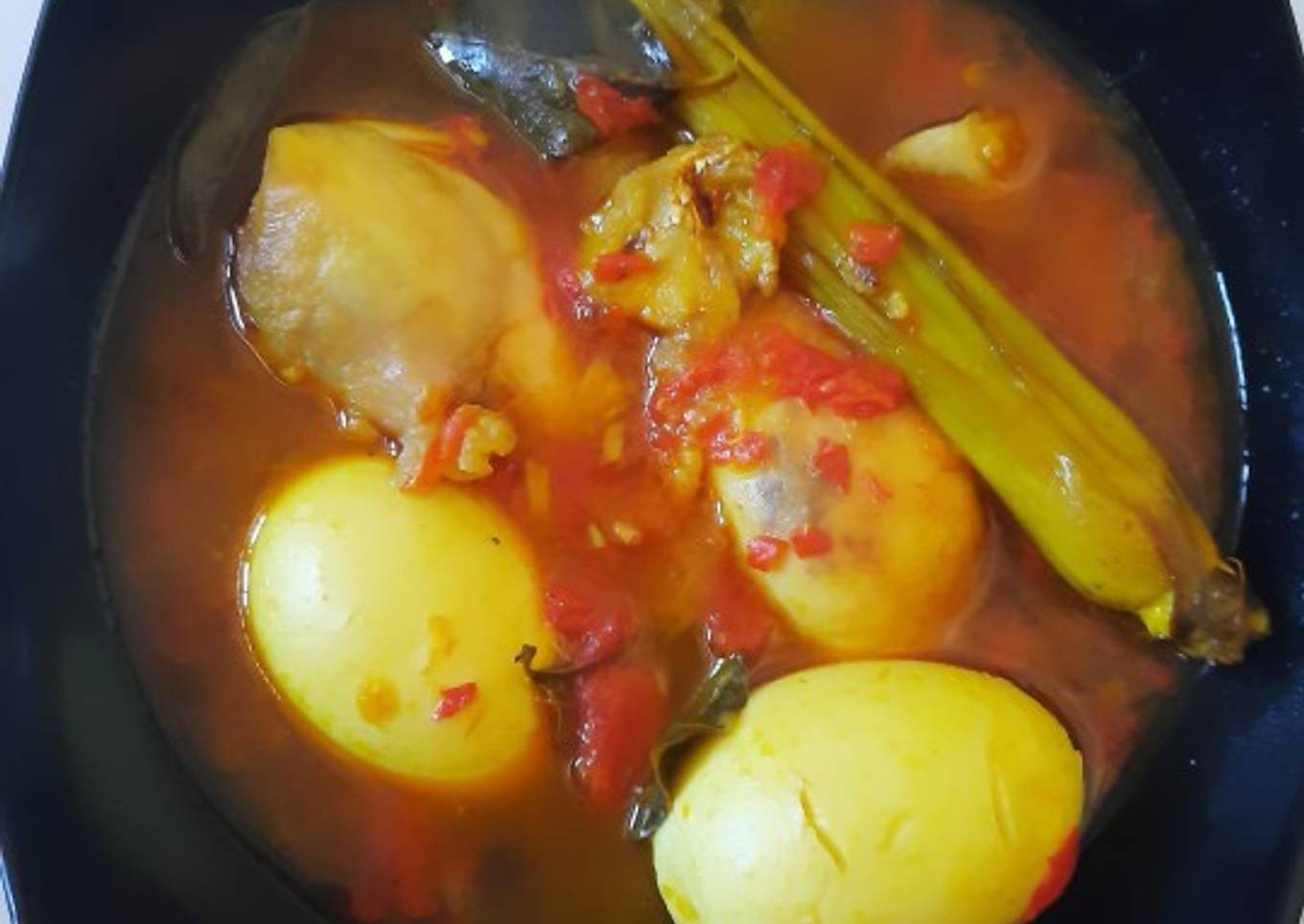 Rica-Rica Ayam Telur
