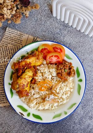 Foto resep Nasi Liwet Rice Cooker
