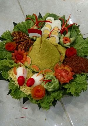 Foto resep Nasi kuning tumpeng spesial 17an