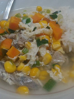 Foto resep Sup Ayam Jagung @raekresnna 😋😋