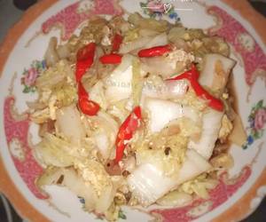 Resep Terbaik Sawi Putih Lada Hitam Praktis Enak