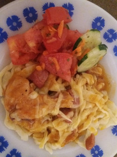 Una foto de Salsa de pollo diferente