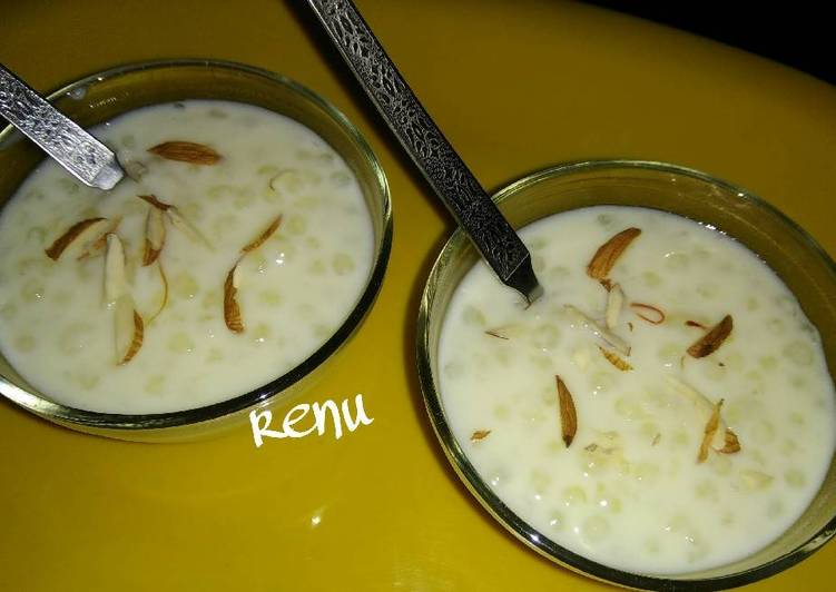 Recipe of Ultimate Sabudana Kheer