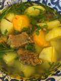 Canh khoai tây thịt bò