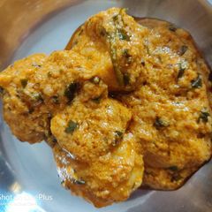 A picture of Dum Aloo-.