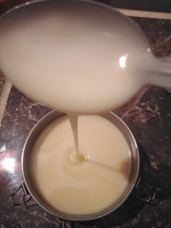 صورة لوصفة حليب مركز محلى 😋