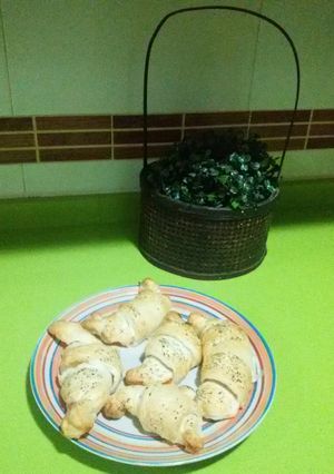 Una foto de Croissants capresse