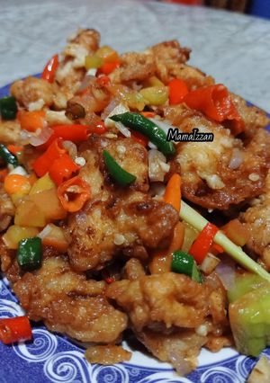Foto resep Ayam Gurih Asin Pedas
